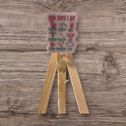 God Says I Am Badge Reel