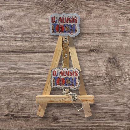 Dialysis Tech Badge Reel