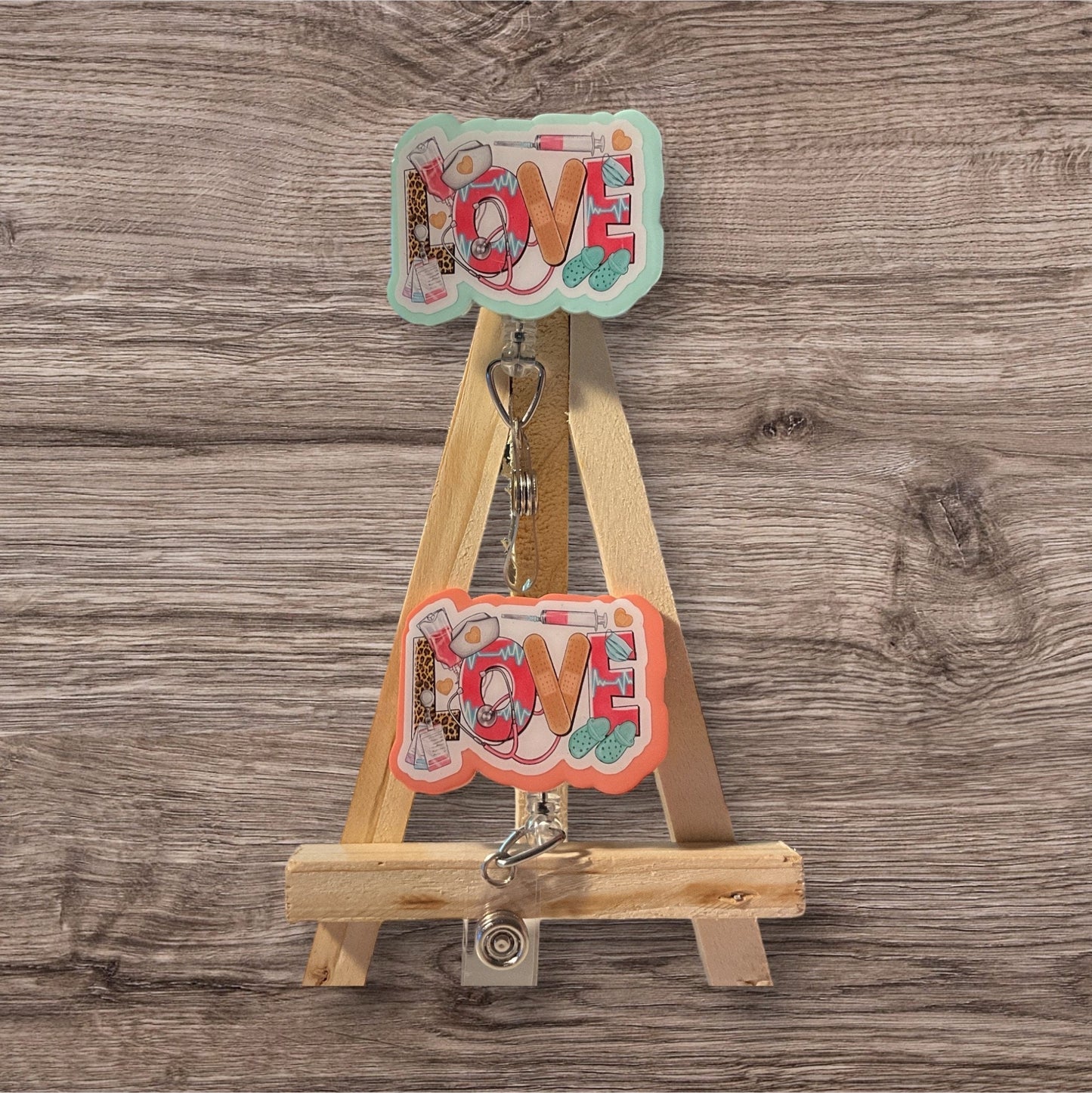 Love Medical Badge Reel