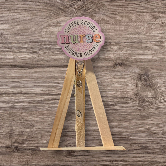 Nurse Life Badge Reel