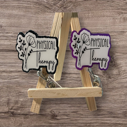 Physical Therapy Badge Reel