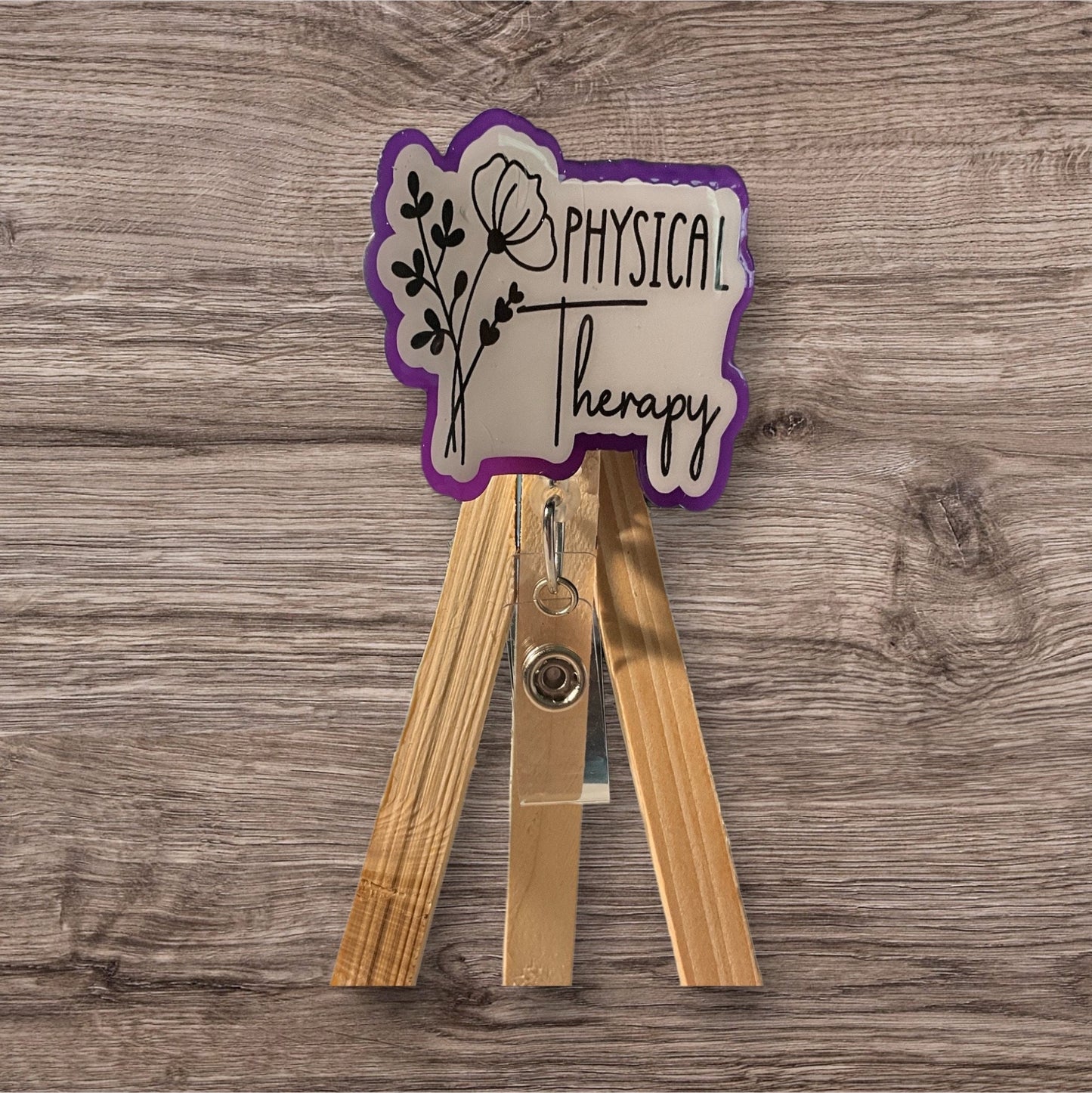 Physical Therapy Badge Reel