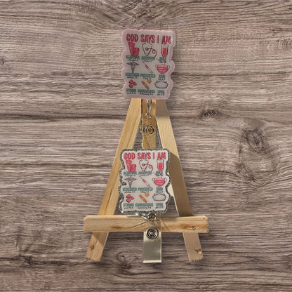 God Says I Am Badge Reel