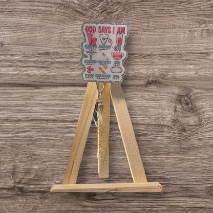 God Says I Am Badge Reel