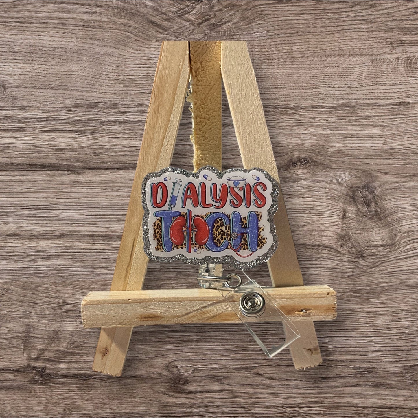 Dialysis Tech Badge Reel