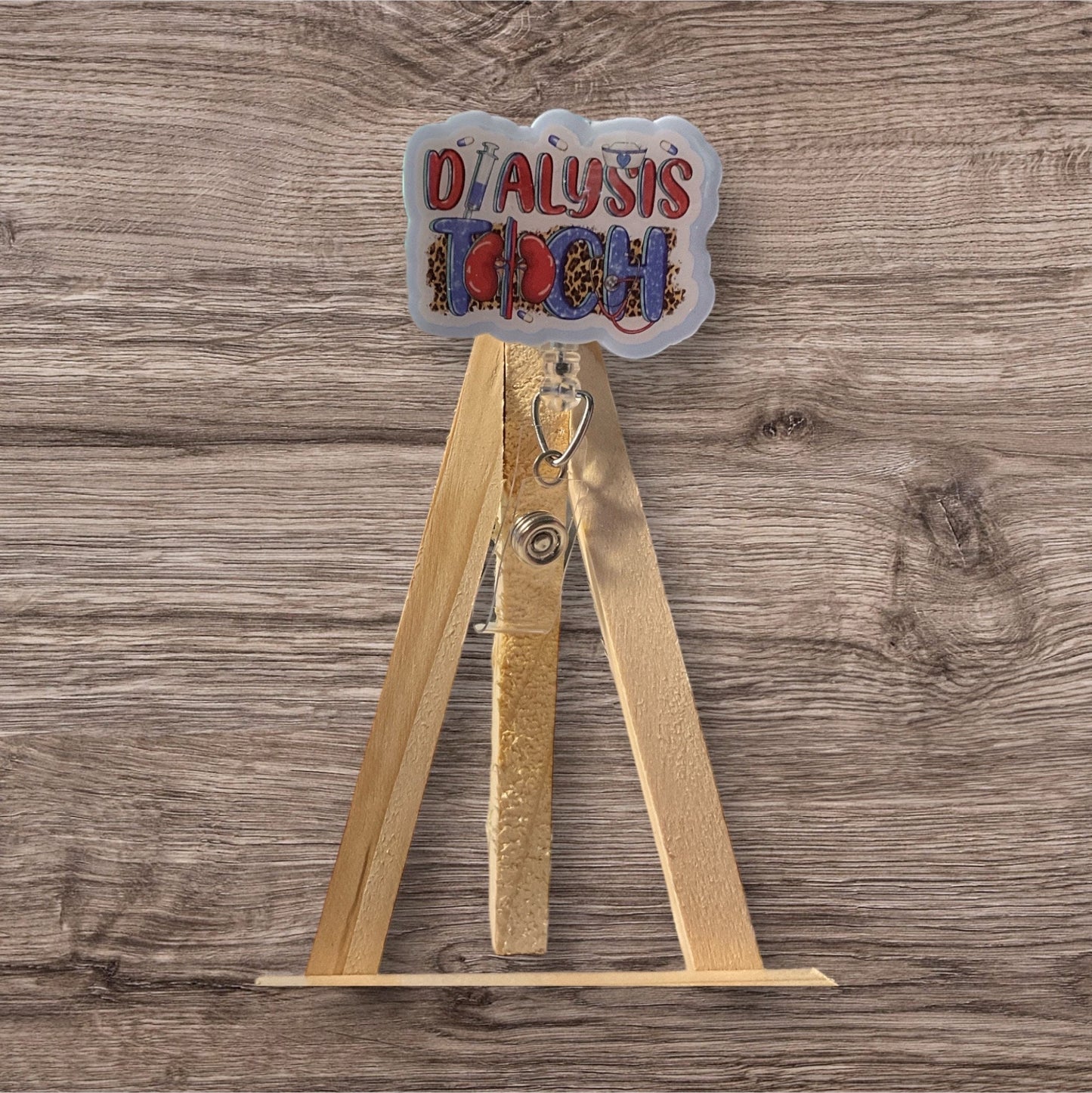 Dialysis Tech Badge Reel