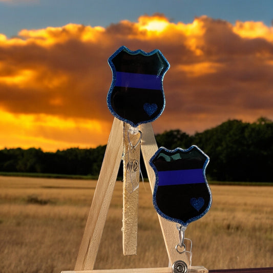 Police Badge Reel