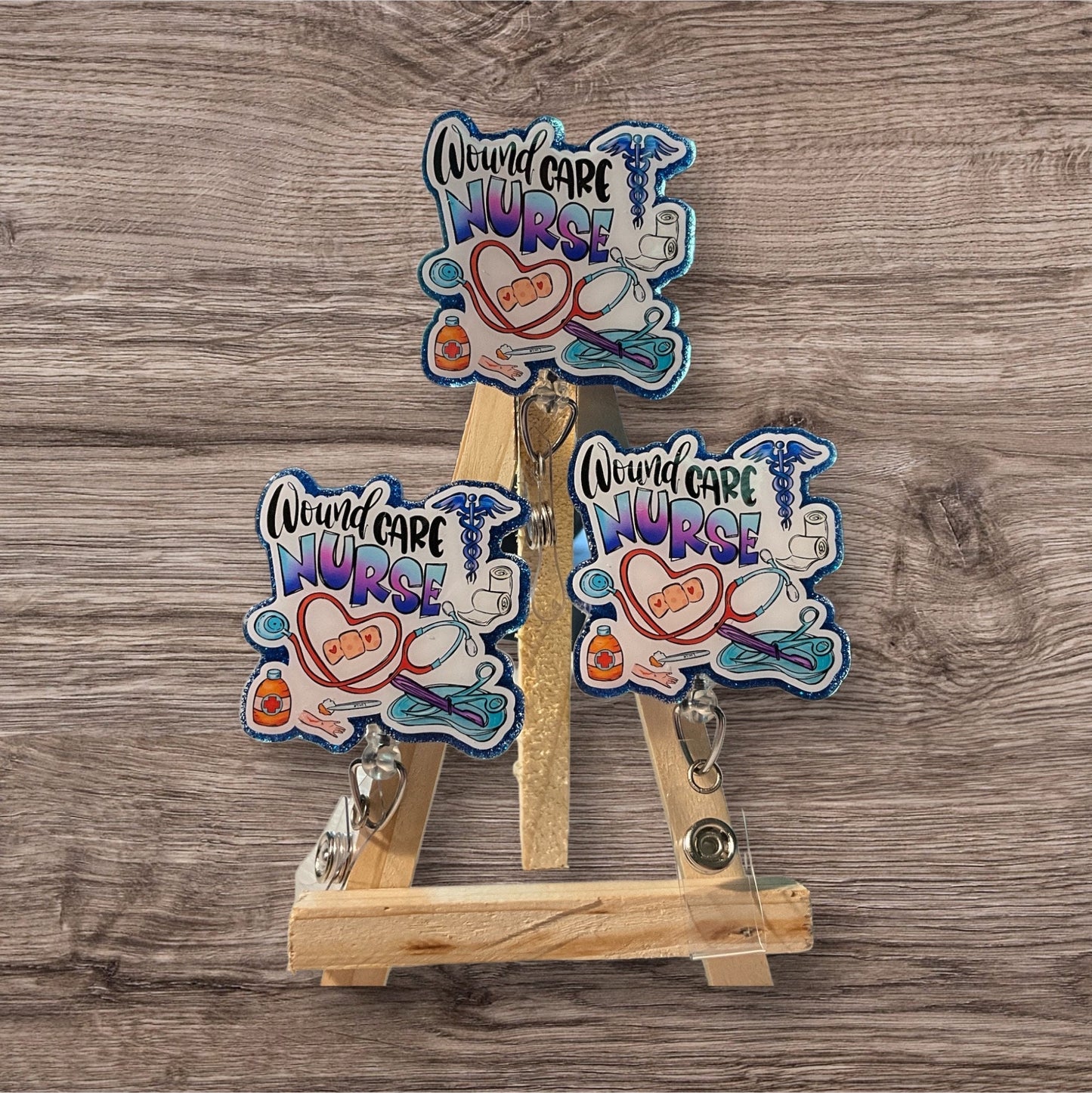 Wound Care Nurse Badge Reel