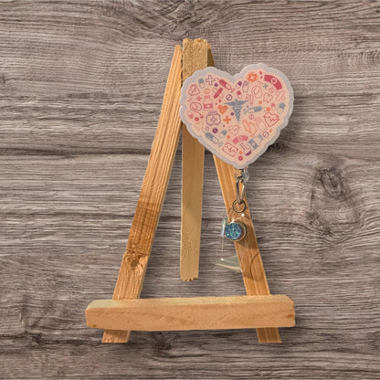 Heart Medical Field Badge Reel