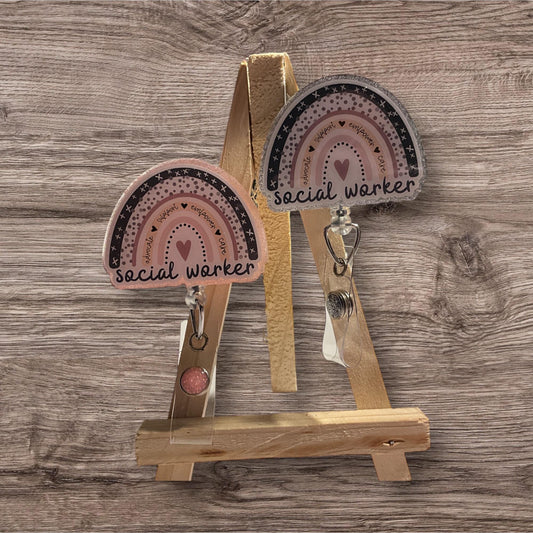 Social Worker Badge Reel