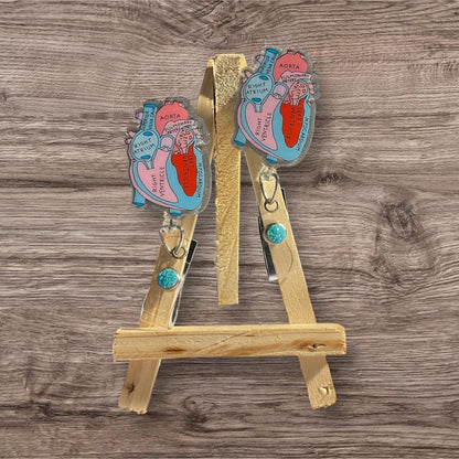 Heart Anatomy Badge Reel