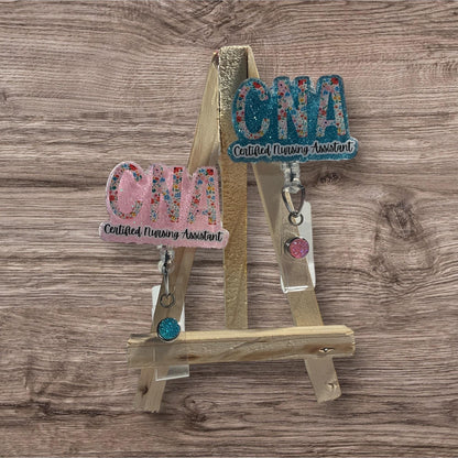 CNA Floral Letters Badge Reel