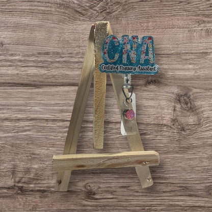 CNA Floral Letters Badge Reel