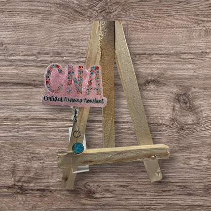 CNA Floral Letters Badge Reel
