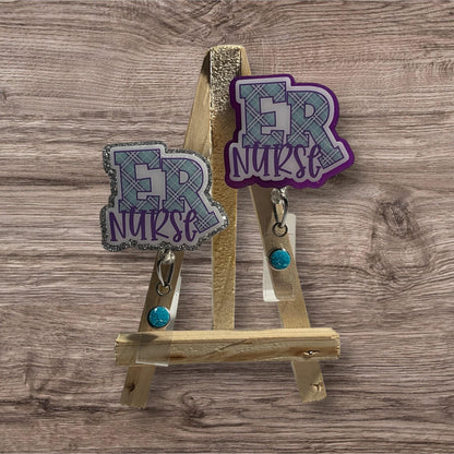 ER Nurse Badge Reel