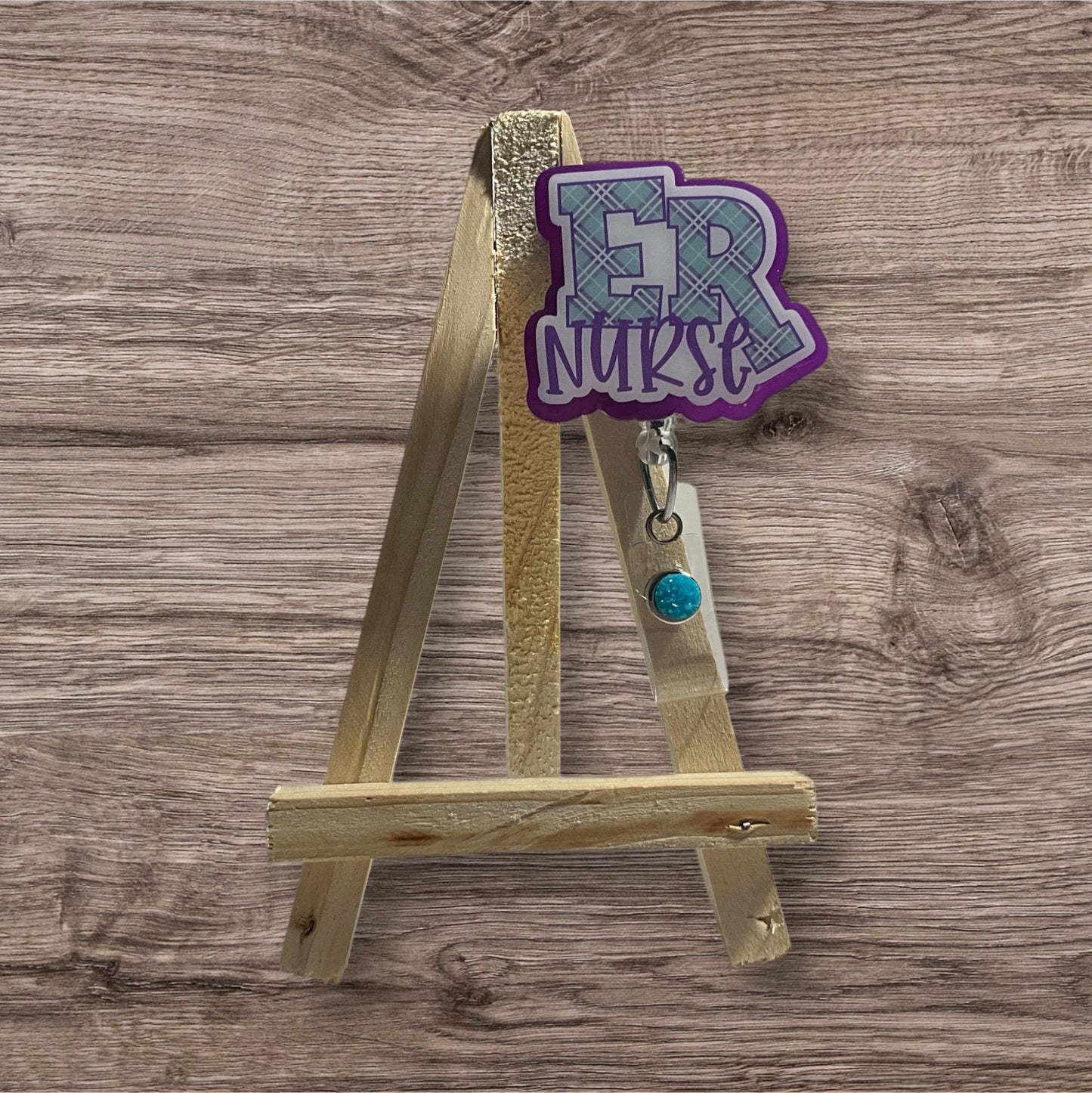 ER Nurse Badge Reel