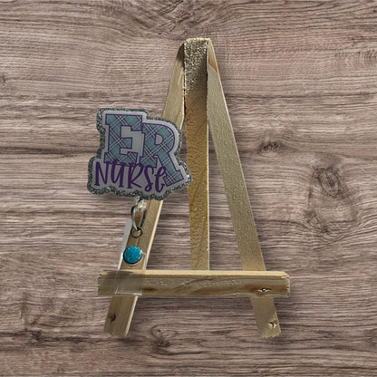 ER Nurse Badge Reel