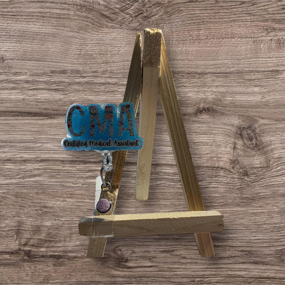 CMA Floral Letters Badge Reel