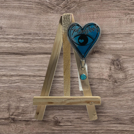 Optometry Badge Reel