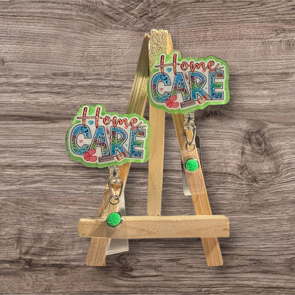 Home Care Badge Reel