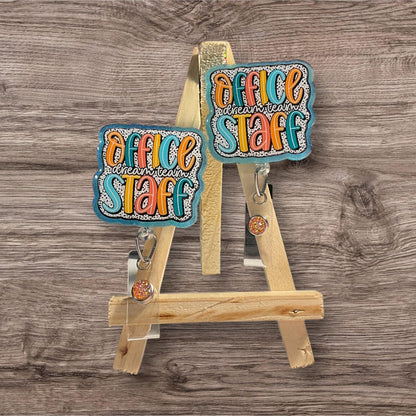 Office Dream Team Staff Badge Reel