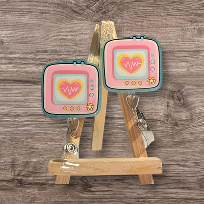 Vital Machine Badge Reel