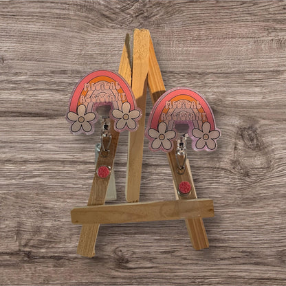 Medical Assistant Light Color Rainbow Badge Reel