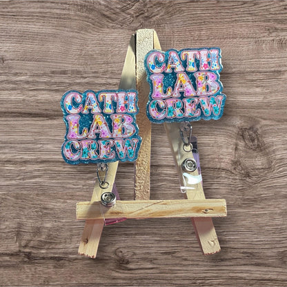 Cath Lab Crew Badge Reel